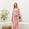 Hand Tie Dyed Ka01 Td08 Caftan Dress Long
