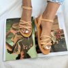Women Sandals Handmade Gladiator Strappy Summer Shoes Full