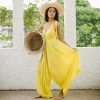 Santai Jumpsuit Yellow Jp01 Boho Yoga Kundalini Harem